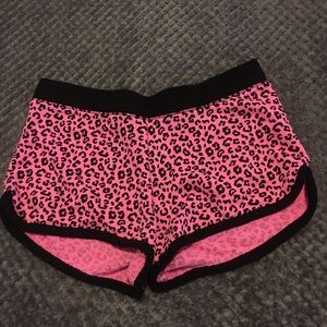 Leopard shorts